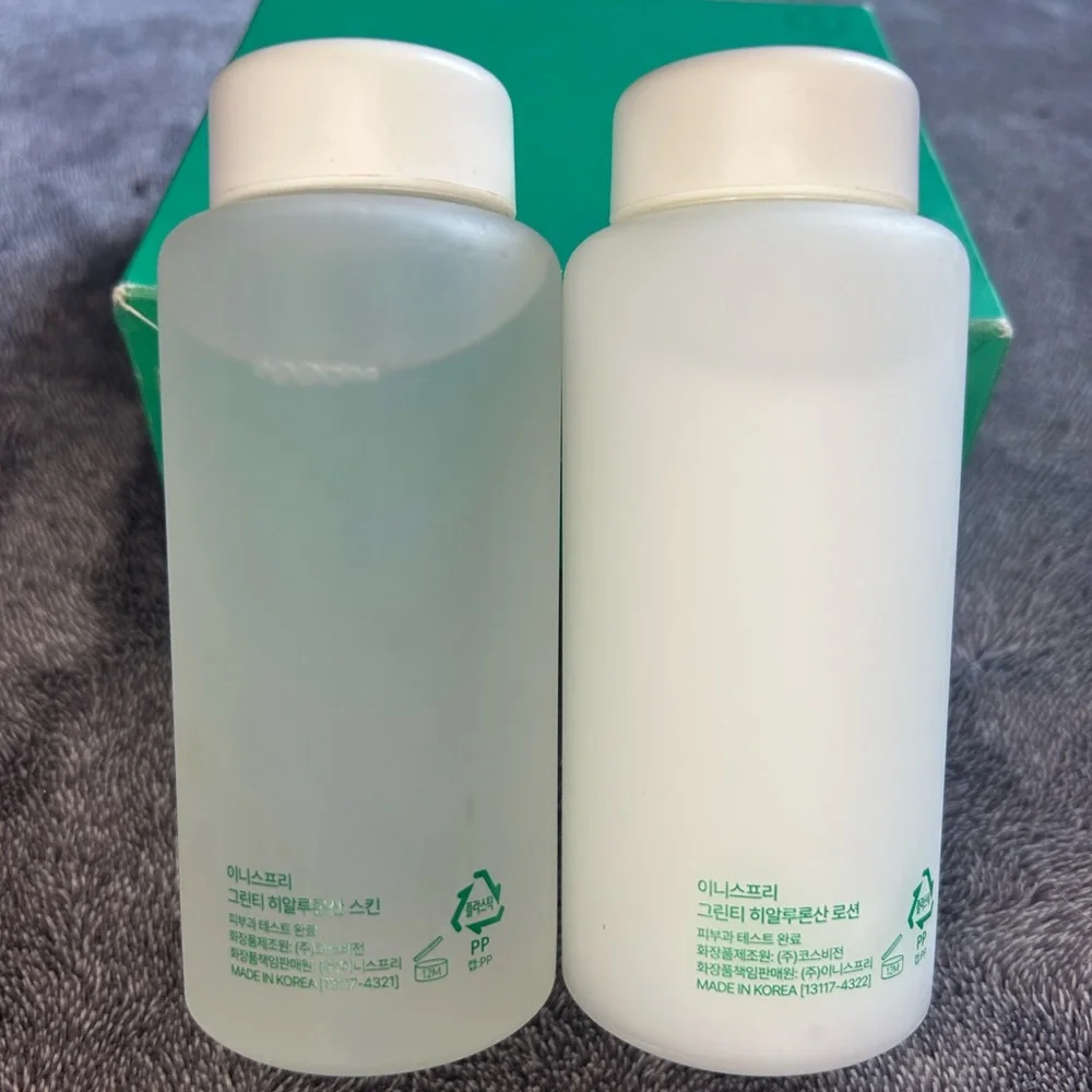 Innisfree Green Tea Hyaluronic Skin Care Toner & Lotion Set 170ml, New & Sealed
